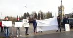 Trafford Centre Barton Lifting Bridge Protest